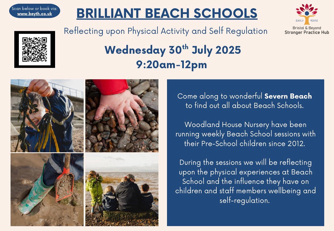 Bristol and Beyond Stronger Practice Hub (@bristol_ey_sph) on Twitter photo Bookings are live for Woodlands study day all about Brilliant Beach Schools… 
beyth.co.uk/course/brillia… Bookings are live for Woodlands study day all about Brilliant Beach Schools… 
beyth.co.uk/course/brillia…