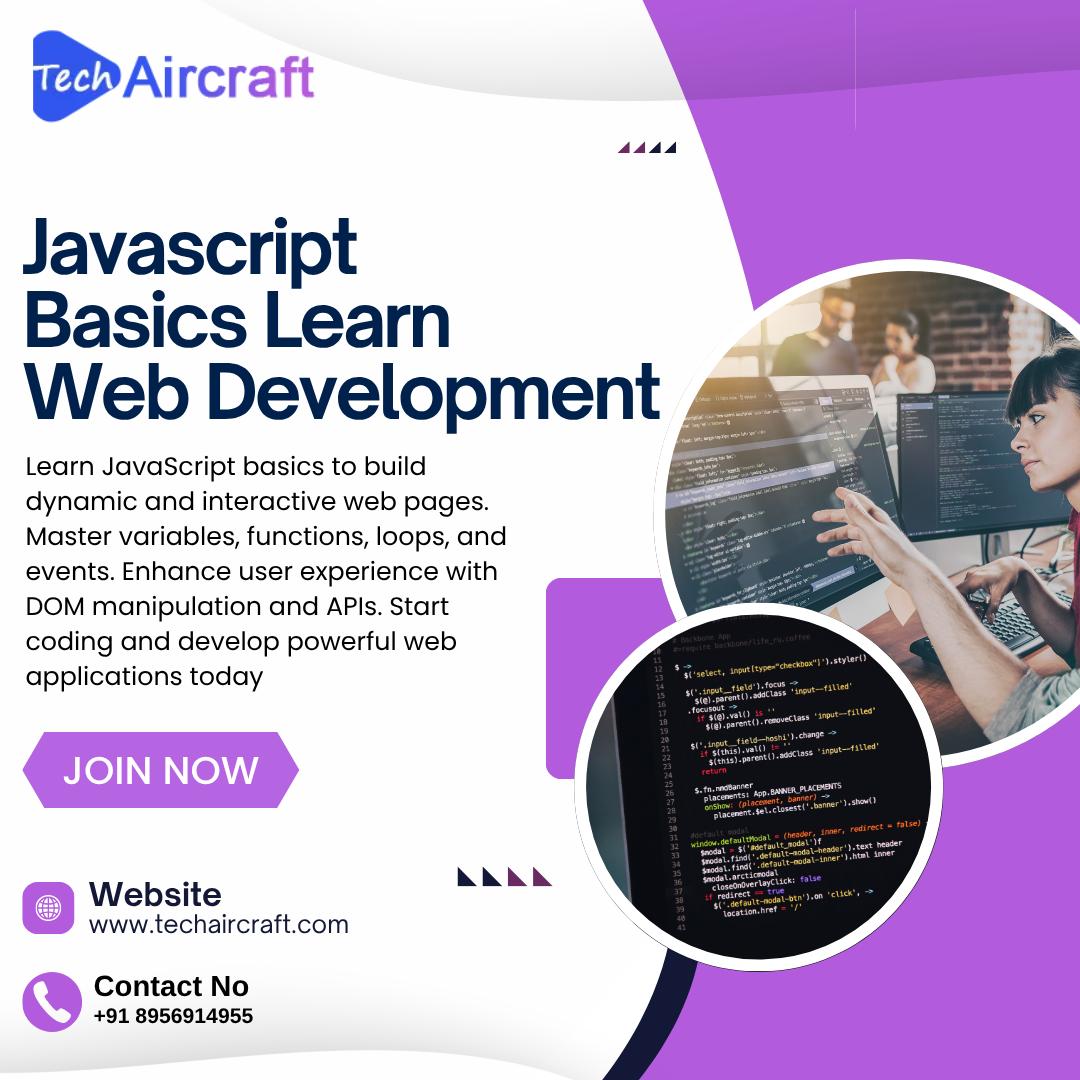 Techaircrafts's tweet image. Kickstart your coding journey with **JavaScript Basics** 📷
Learn how websites come to life with **Techaircraft** 📷
Master variables, functions, events & more 📷
No prior experience.
#JavaScriptBasics #Techaircraft #WebDevelopment #LearnToCode #FrontendDev #CodingJourney