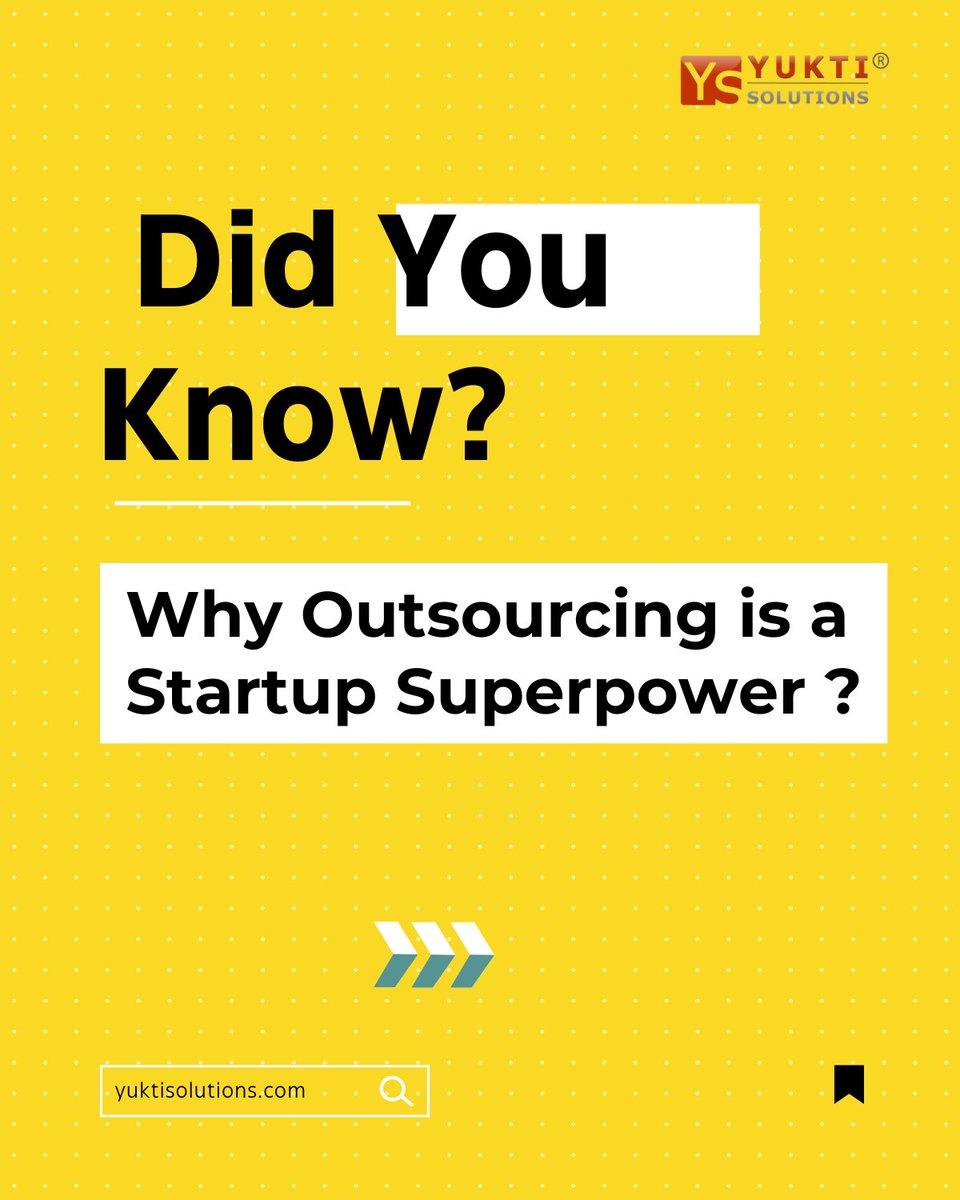yuktisolutions's tweet image. Smart founders outsource. Why? 👇
✅ Test faster
✅ Build cheaper
✅ Pivot safely

Outsourcing isn’t about cost-cutting — it’s a speed &amp;amp; scale hack.
DM “Business” for a custom launch plan.
#Startups #BuildInPublic #Outsourcing  #YuktiSolutions