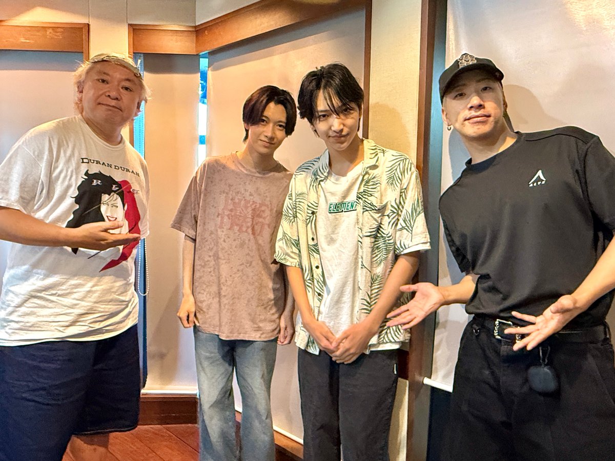 CLASS SEVEN_OFFICIAL (@c_7_official) on Twitter photo TOKYO FM「JUMP UP MELODIES」
#大東立樹 #高田憐 が
生出演いたしました✨
聴き逃し配信中📻⚡️
radiko.jp/share/?sid=FMT…
Digital Debut Single "miss you"
R07.07.07 Release
🎧bio.to/CLASSSEVEN_INFO
<a href="/48staff/">TOKYO FM「JUMP UP MELODIES」</a>
#TOKYOFM #じゃんめろ
#CLASSSEVEN #C7_missyou
#CLASSSEVEN_missyou TOKYO FM「JUMP UP MELODIES」
#大東立樹 #高田憐 が
生出演いたしました✨
聴き逃し配信中📻⚡️
radiko.jp/share/?sid=FMT…
Digital Debut Single "miss you"
R07.07.07 Release
🎧bio.to/CLASSSEVEN_INFO
<a href="/48staff/">TOKYO FM「JUMP UP MELODIES」</a>
#TOKYOFM #じゃんめろ
#CLASSSEVEN #C7_missyou
#CLASSSEVEN_missyou
