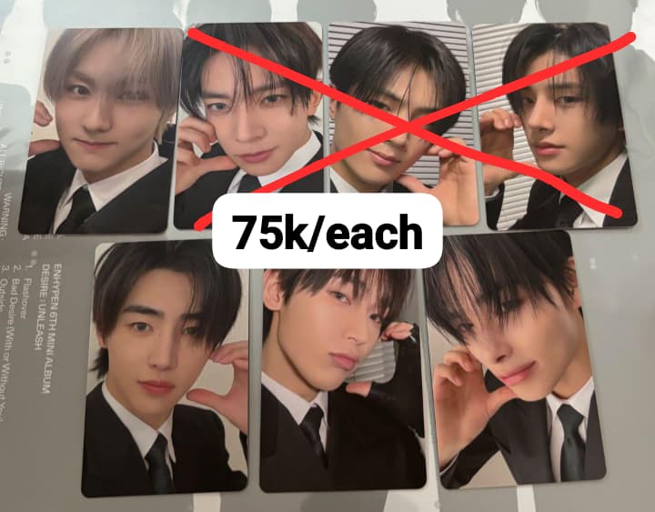 ddena_yoon's tweet photo. Murce nihh enjinnn yg mau dm yaa, rd 🇯🇵 

#ENHYPEN #ENGENE #photocard https://t.co/iE1XC2Us2D