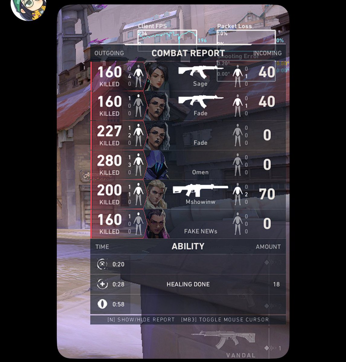 10/10 for my 6kill HoHo~