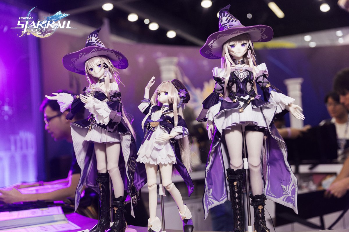 Day 1 of Anime Expo is in the books! Thanks to all the trailblazers who dropped by!

Don't forget join us at our official Honkai: Star Rail panel tomorrow, hosted by the Trash Taste creators and featuring the English voice cast of Phainon, Tribbie, Mydei, Cyrene, and maybe a