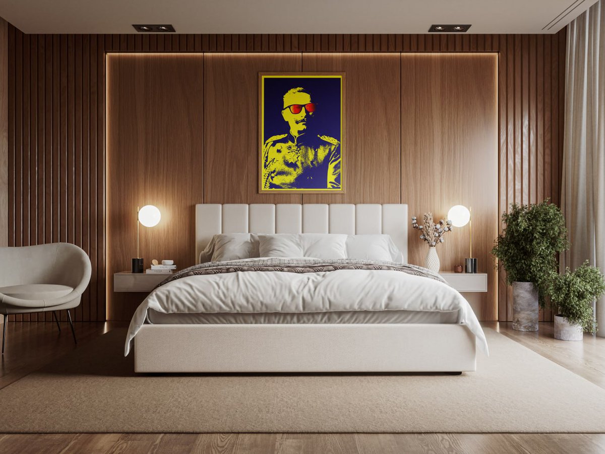 Kaiser Chillhelm sollte über jedem Bett wachen. 

DinA2: 15 Euro
DinA3 10 Euro

Hier bestellen: kraut-zone.de/laden/produkt/…