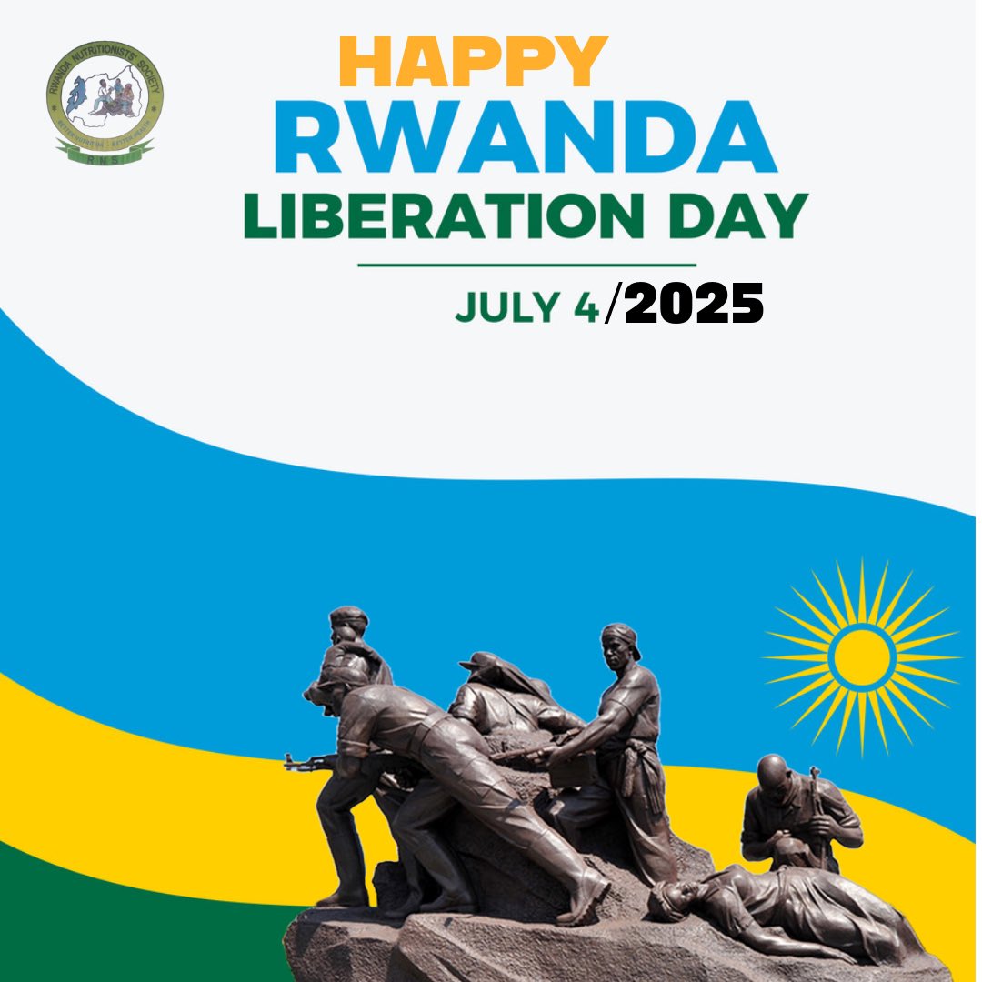 Happy Rwanda Liberation Day to all Rwandans 🇷🇼

#LiberationDay 
#RwandaLiberation 
#Liberationstruggle