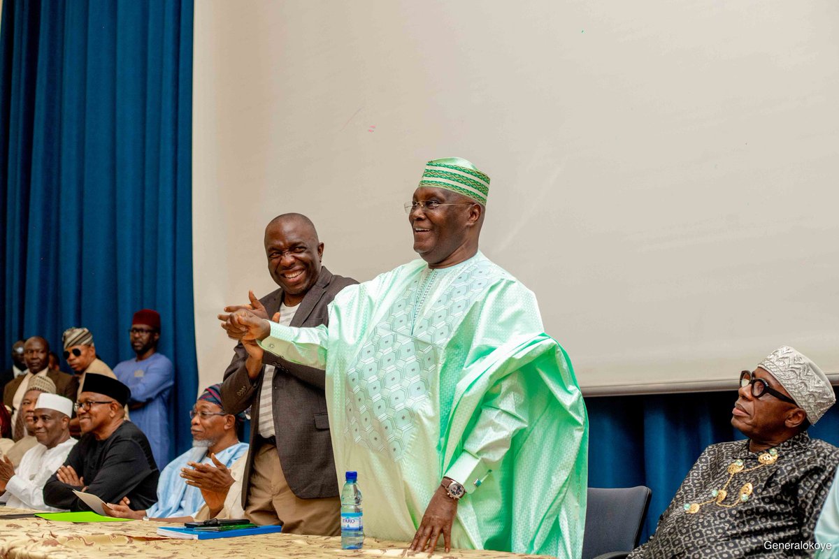 AA Connect North (@aaconnetnorth) on Twitter photo The average GDP rate under the Obasanjo administration that I served in was 6.59% and peaked at 15% in 2002; 7.98% under the late Yar’Adua administration and 4.8% under Jonathan compared to the dismal 2.8% of the so-called "tested" Tinubu era.
- <a href="/atiku/">Atiku Abubakar</a>
#AAConnect The average GDP rate under the Obasanjo administration that I served in was 6.59% and peaked at 15% in 2002; 7.98% under the late Yar’Adua administration and 4.8% under Jonathan compared to the dismal 2.8% of the so-called "tested" Tinubu era.
- <a href="/atiku/">Atiku Abubakar</a>
#AAConnect