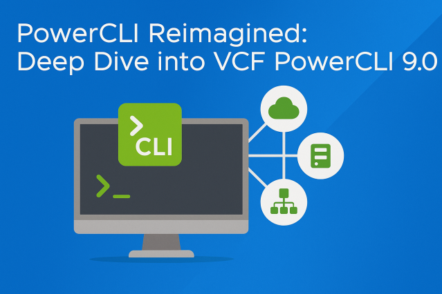 NicolaNoStop's tweet photo. PowerCLI Reimagined: Deep Dive into VCF PowerCLI 9.0 https://t.co/EOe9fyX2dL https://t.co/B1ojlK047M