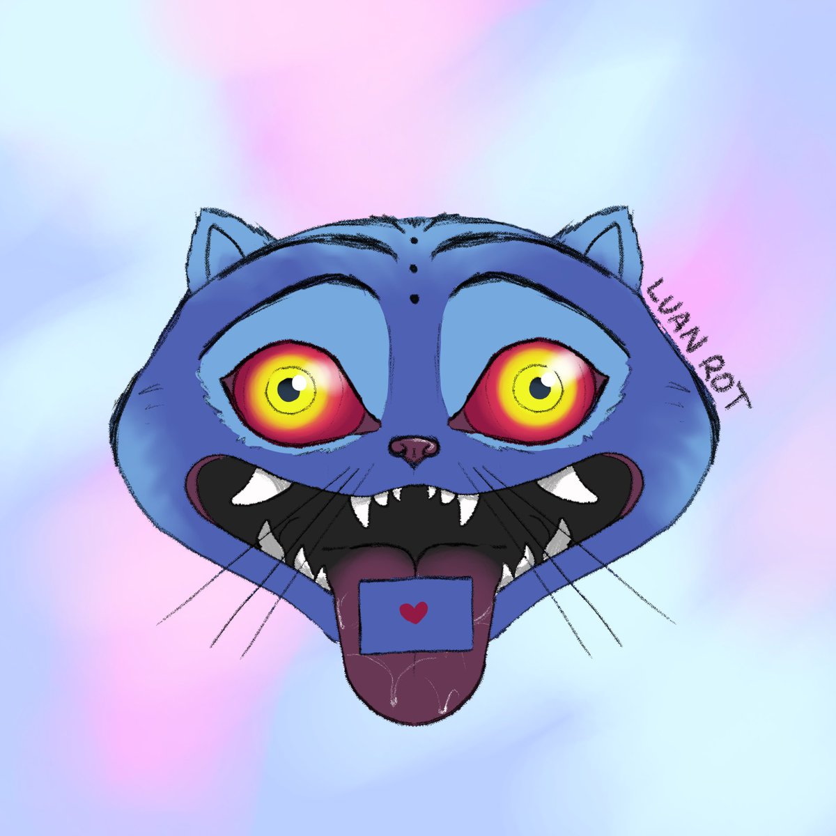 LuanRot's tweet photo. A doodle from #KPOPDEMONHUNTERS 
I loooooved this Tiger it's so cutee https://t.co/Lbo1YX7uVi