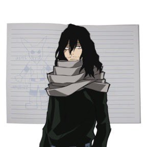 Izukus_notebook's tweet photo. Fun Fact! Did you know Aizawa-sensei trims his hair at exactly 2:13 a.m. every third Tuesday of the month?
He uses the same pair of scissors he’s had since he was 17. The grip indentation matches his index callus exactly 🥺✂️
#DekuFunFacts #ProHeroTrivia https://t.co/4JM5nlGlGH