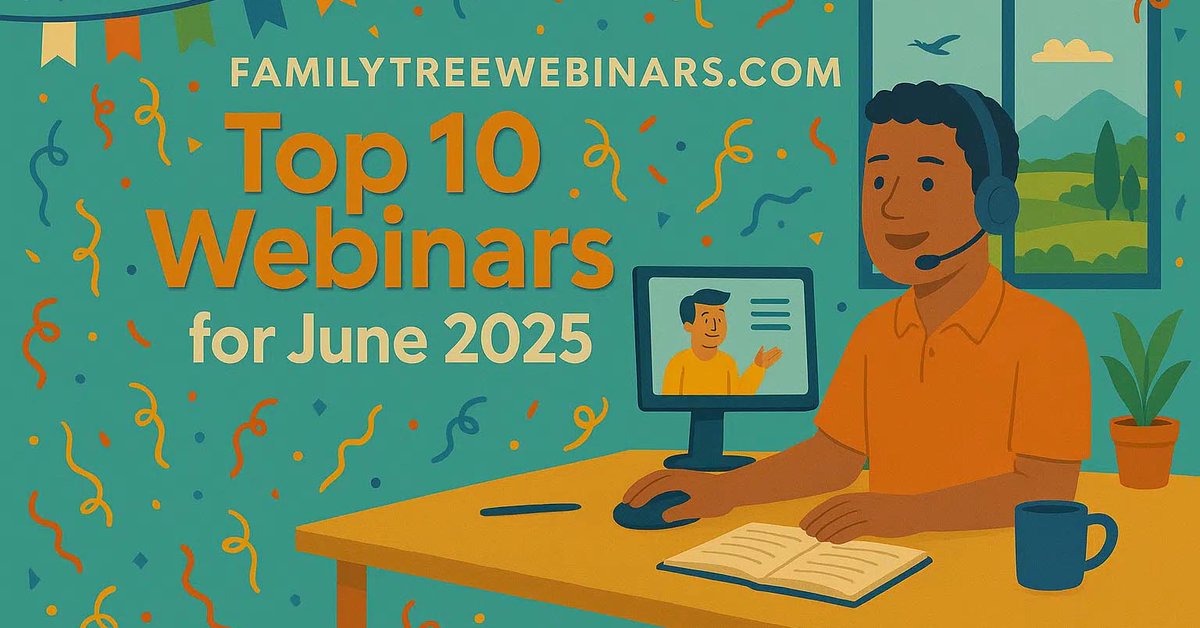 These were the must-watch #genealogy webinars of June 2025 — and if you missed them, now’s the time to catch up! From DNA breakthroughs to AI-powered research tools, this list is packed with game-changers. 📚🔍   ow.ly/4hIP50WiZYK