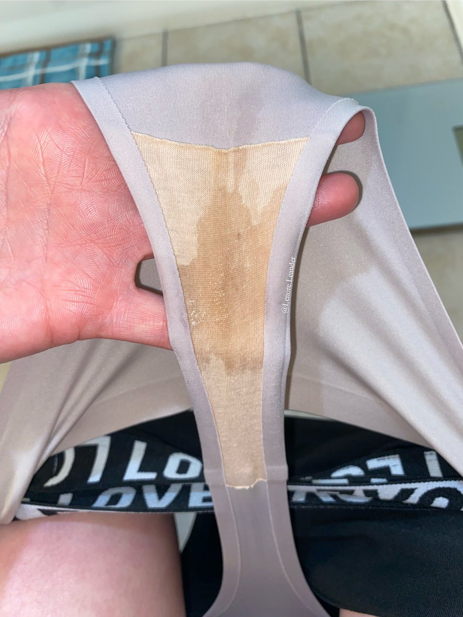 lenore_leander's tweet photo. Left you a little gift on the bathroom floor. How long until they’re wrapped around your face?
#dirtypanties #gusset #wetspot #panties https://t.co/nhdxXPKTIe