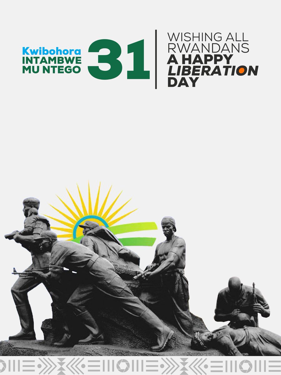 Enjoy Kwibohora 31 our people

#Kwibohora31 #visitrwanda