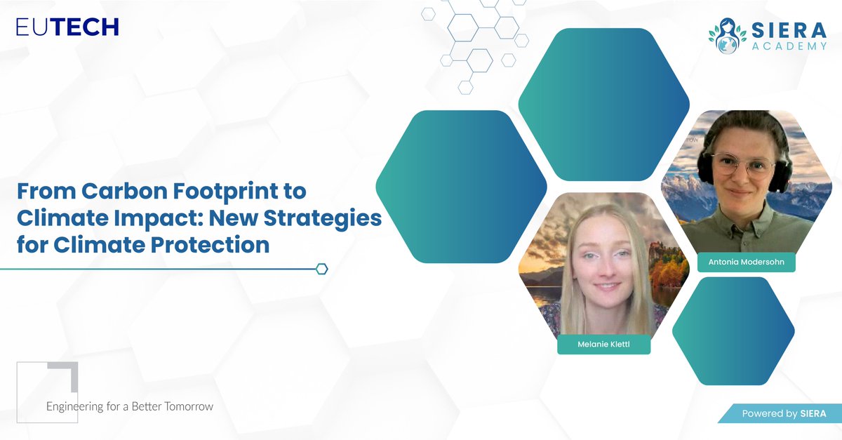 Carbon metrics alone won’t cut it.

The latest #SIERAAcademy webinar unpacked how to shift from footprint to full climate impact—aligning with ESRS, boosting resilience, and leveraging tools like SustainSuite.

 🔗Read the blog: eutech.org/from-carbon-fo…

#SIERA