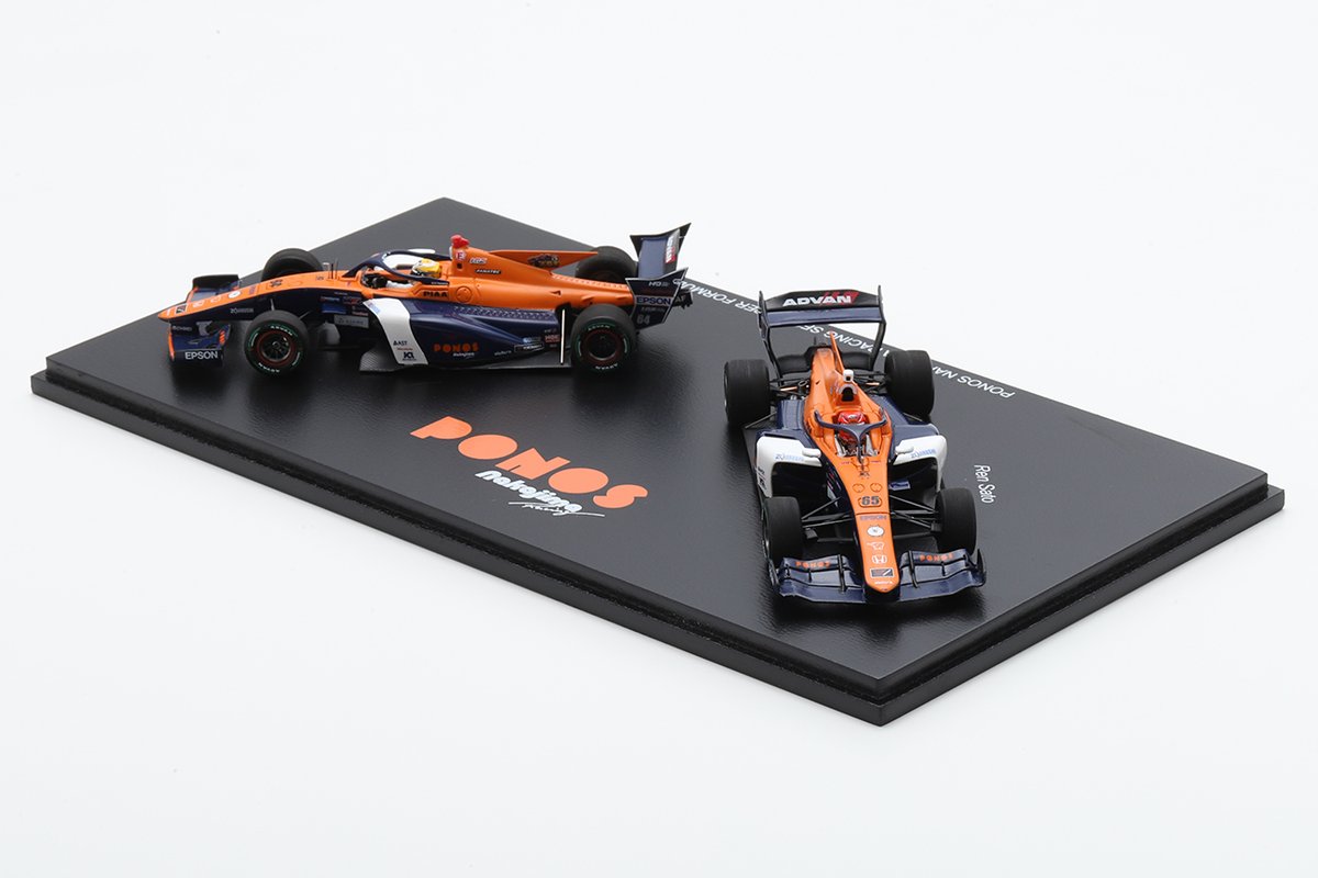 PONOS 中嶋レーシング別注 SF23 モデルカー2台セット キャップ付き