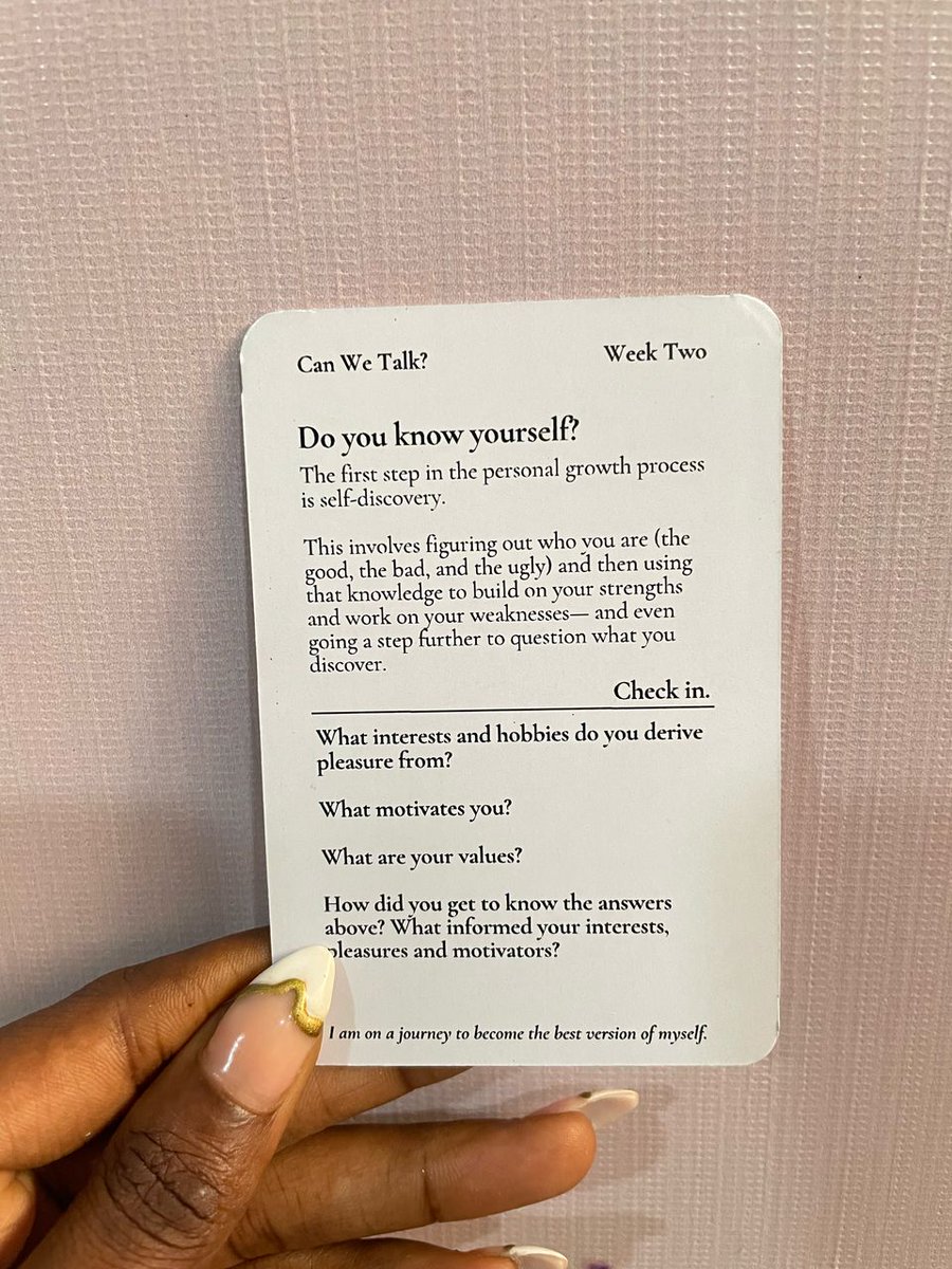 And incase you need an effective tool to guide and help you through Healing: Check out The Self Healing Deck 

Has 52 weekly guided prompts that invite you on a deeper journey of understanding who you were, who you are and who you want to be.

Shop via: canwetalk256.com