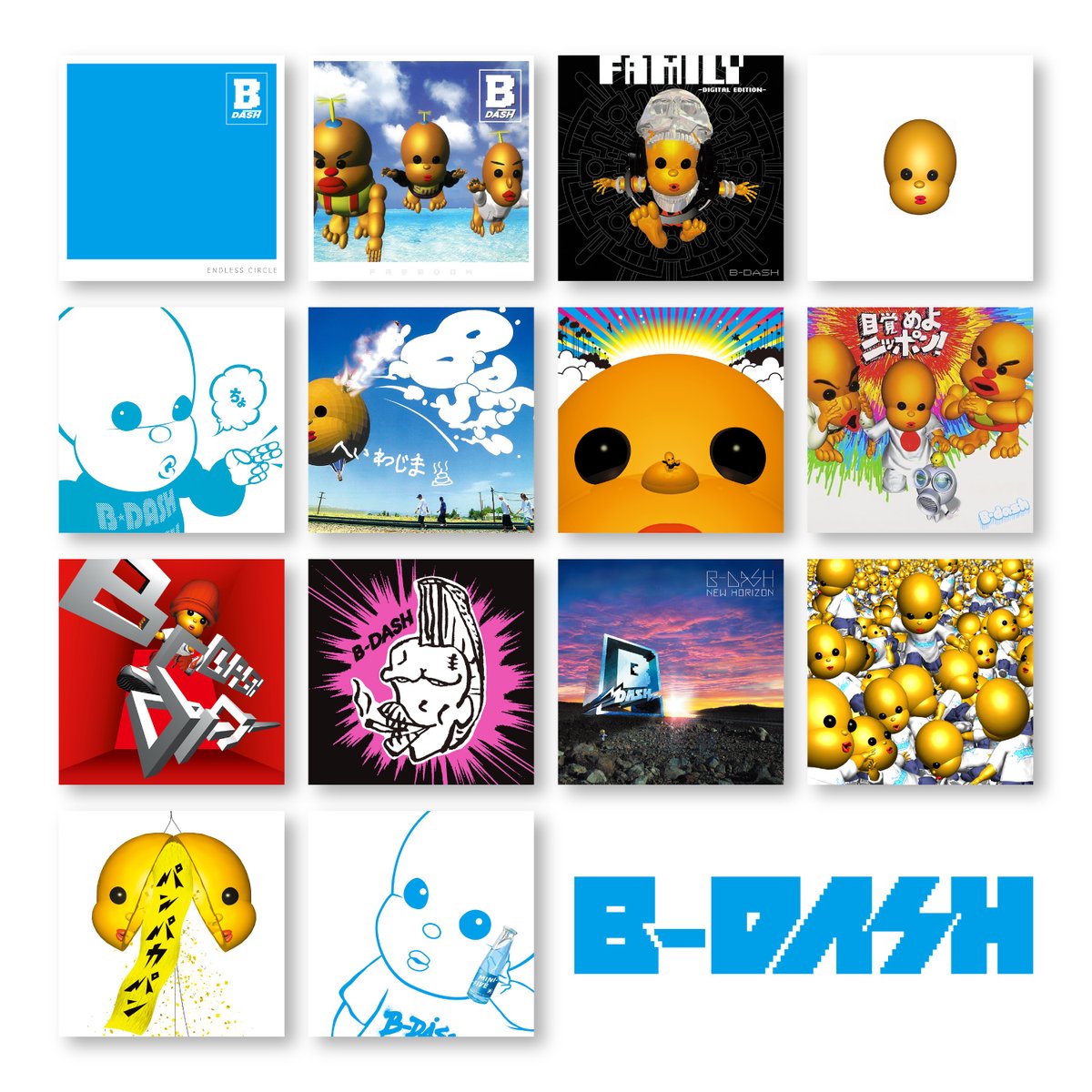 ponycanyon's tweet image. B-DASH、過去作14タイトル110曲をサブスク解禁！
news.ponycanyon.co.jp/2025/07/112706
#BDASH