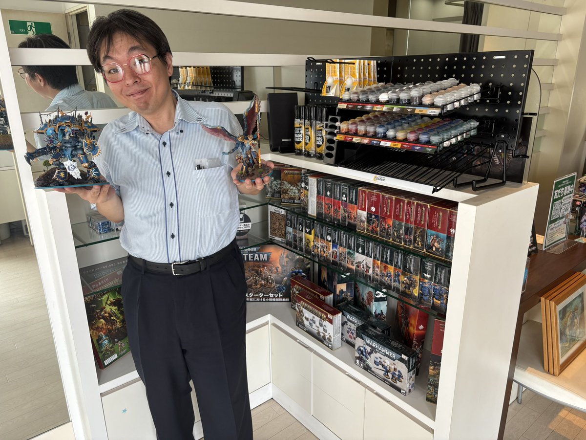 しゅんちゃん@天狗堂めがね店店長 tweet media