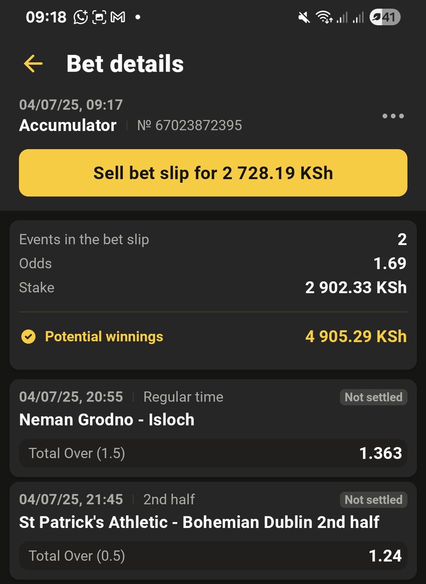 DAY 5/20

Join #Afropari Now

Link&gt; bit.ly/3RsmyJU

Promocode &gt; FESTO 

App link&gt;bit.ly/3Z687zw

Code&gt; 8MMG9

1.5 odds 🙏