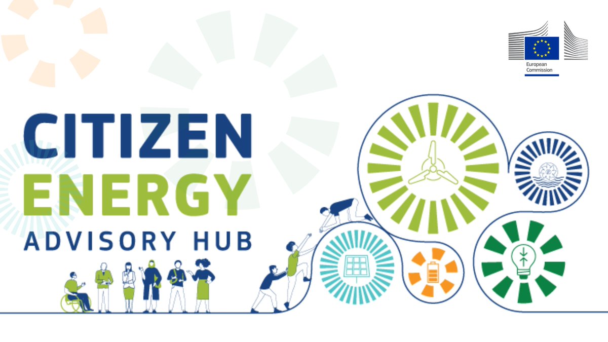 📢 New EC 🇪🇺 initiative to drive a citizen-led #EnergyTransition!

The #CitizenEnergyHub will directly support 120 citizen energy projects, drive engagement, and build capacity across the EU - ensuring a sustainable future with no one left behind ⚡

🔗 europa.eu/!7jxV8m