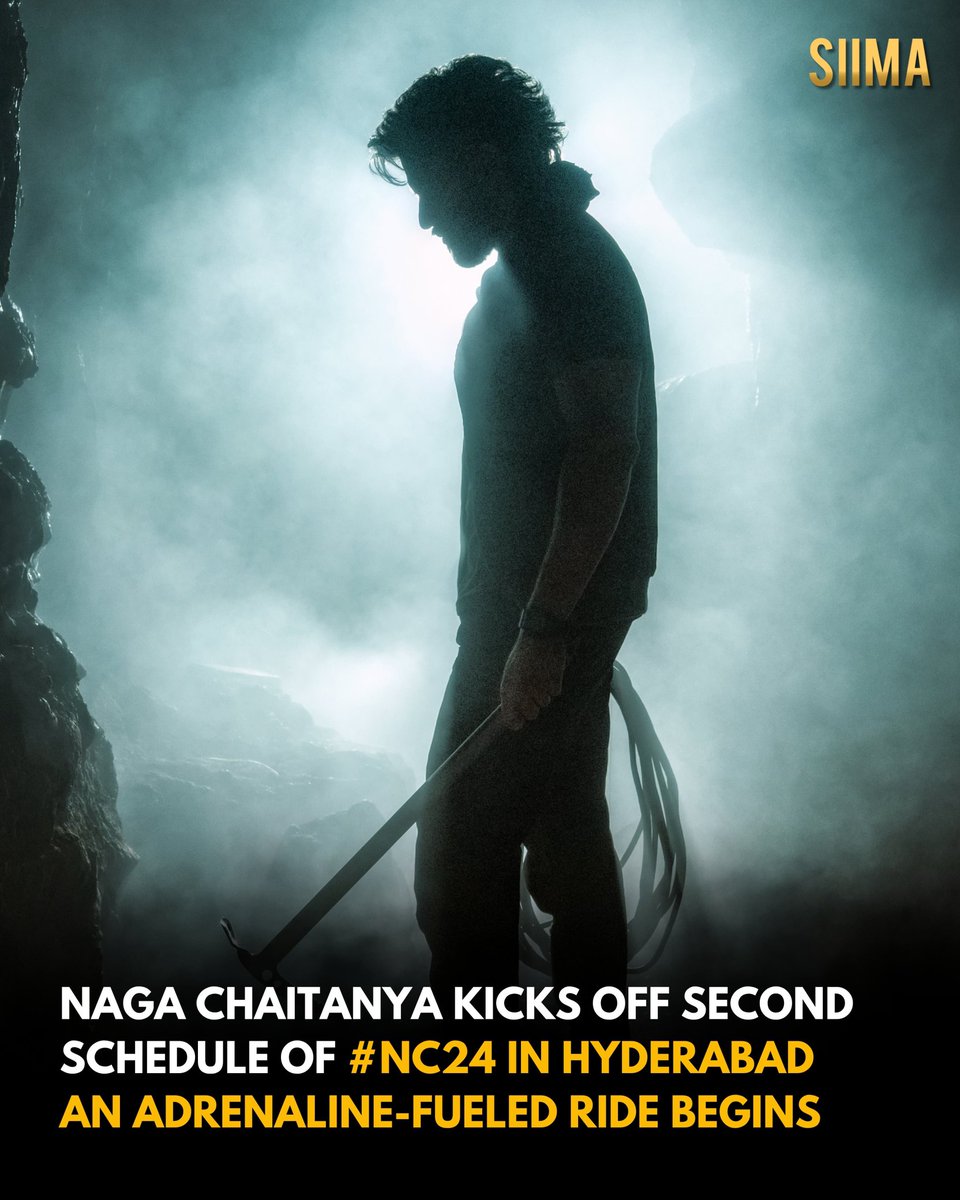 SIIMA (@siima) on Twitter photo The second schedule of #NC24 begins in Hyderabad, set across three powerful locations.
Get ready for an adrenaline-fueled cinematic storm! π₯π₯
<a href="/chay_akkineni/">chaitanya akkineni</a> <a href="/karthikdandu86/">karthik varma dandu</a> <a href="/aryasukku/">Sukumar</a> <a href="/AJANEESHB/">B AJANEESH LOKNATH</a> <a href="/SVCCofficial/">SVCC</a> <a href="/SukumarWritings/">Sukumar Writings</a> <a href="/Nc24chronicles/">NC24</a>
#NC24 #NagaChaitanya #ActionModeOn The second schedule of #NC24 begins in Hyderabad, set across three powerful locations.
Get ready for an adrenaline-fueled cinematic storm! π₯π₯
<a href="/chay_akkineni/">chaitanya akkineni</a> <a href="/karthikdandu86/">karthik varma dandu</a> <a href="/aryasukku/">Sukumar</a> <a href="/AJANEESHB/">B AJANEESH LOKNATH</a> <a href="/SVCCofficial/">SVCC</a> <a href="/SukumarWritings/">Sukumar Writings</a> <a href="/Nc24chronicles/">NC24</a>
#NC24 #NagaChaitanya #ActionModeOn