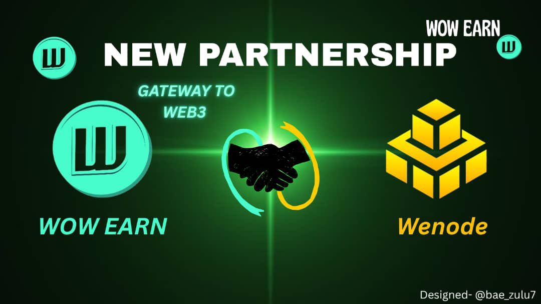 RiveraCryptoo's tweet photo. 🚀 WOW EARN x @WenodeIO 🤝

@WOWEARNENG  teaming up with WeNode, a decentralized compute network turning idle PC power into AI &amp; Web3 infrastructure.
Scalable, affordable, and trusted by 20+ top projects.

The future is DePIN. The future is now.

#WOWEARN #WeNode https://t.co/VjPN3iYwYY