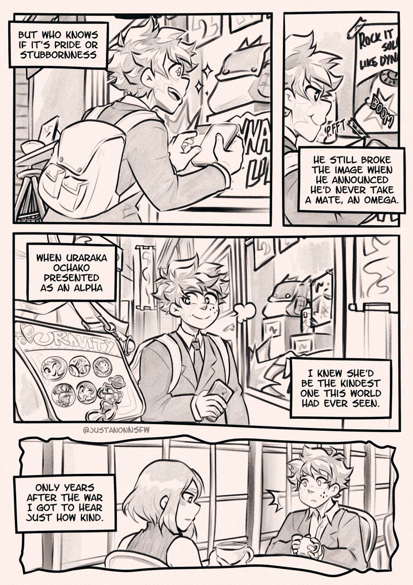 justanonNSFW's tweet photo. Starting to post my omegaverse BKDK here~ This is an interactive poll-based story, but the polls are posted to P@treon only!

Omegaverse with A!Kacchan and B?Deku #bkdk #togachako 

Part 1 https://t.co/YSn4UuXWsp