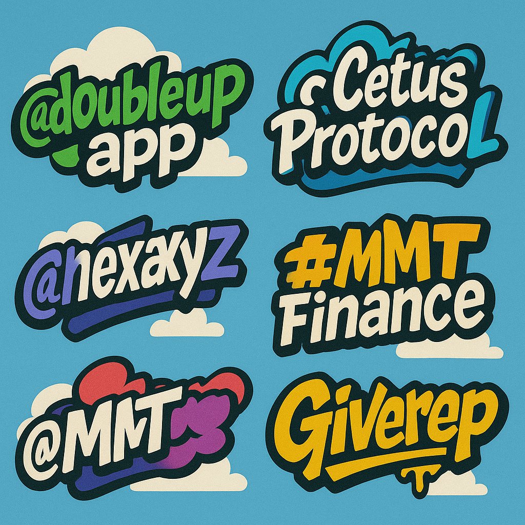 Mdjony985's tweet image. Web3 is about more than tokens.
It’s about tools that work together.
From @CetusProtocol swaps to @Giverep trust points,
from @SuiboSui games to @nexaxyz communities,
powered by @doubleup_app and @MMTFinance!
Let’s build smart.
#Web3Stack #CryptoSynergy