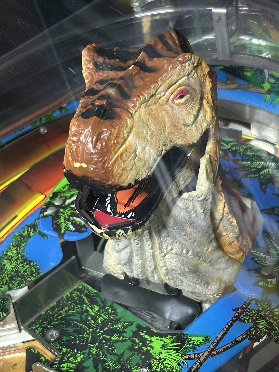 BK20004's tweet image. 次のレストアはDATA EAST 1993 Jurassic Park