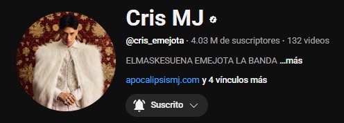 Cris MJ Data tweet media