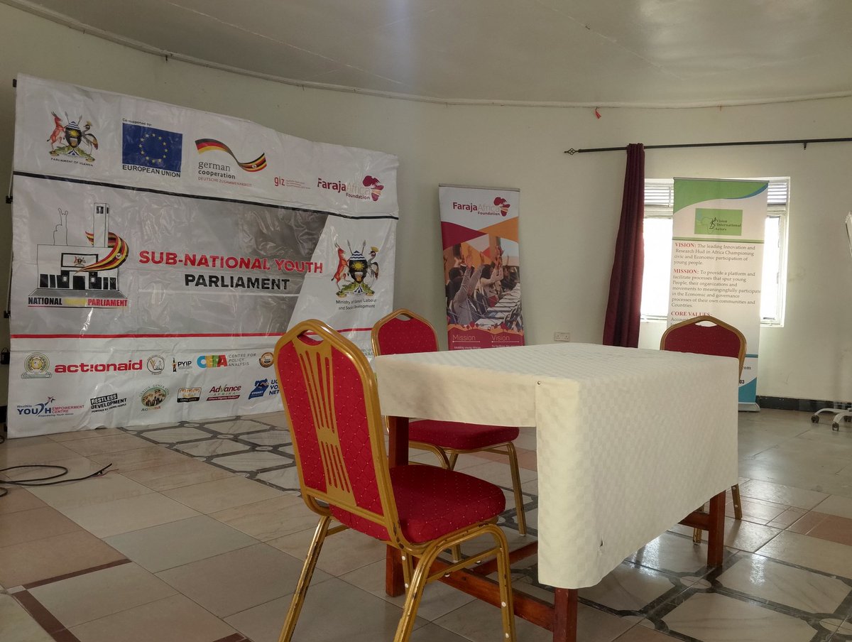 visionactors2's tweet image. We are pleased once again to host the Rwenzori region youth parliament at Fort view hotel fortportal City we are committed to advancing youth issues in the region @FarajaAfricaFdn