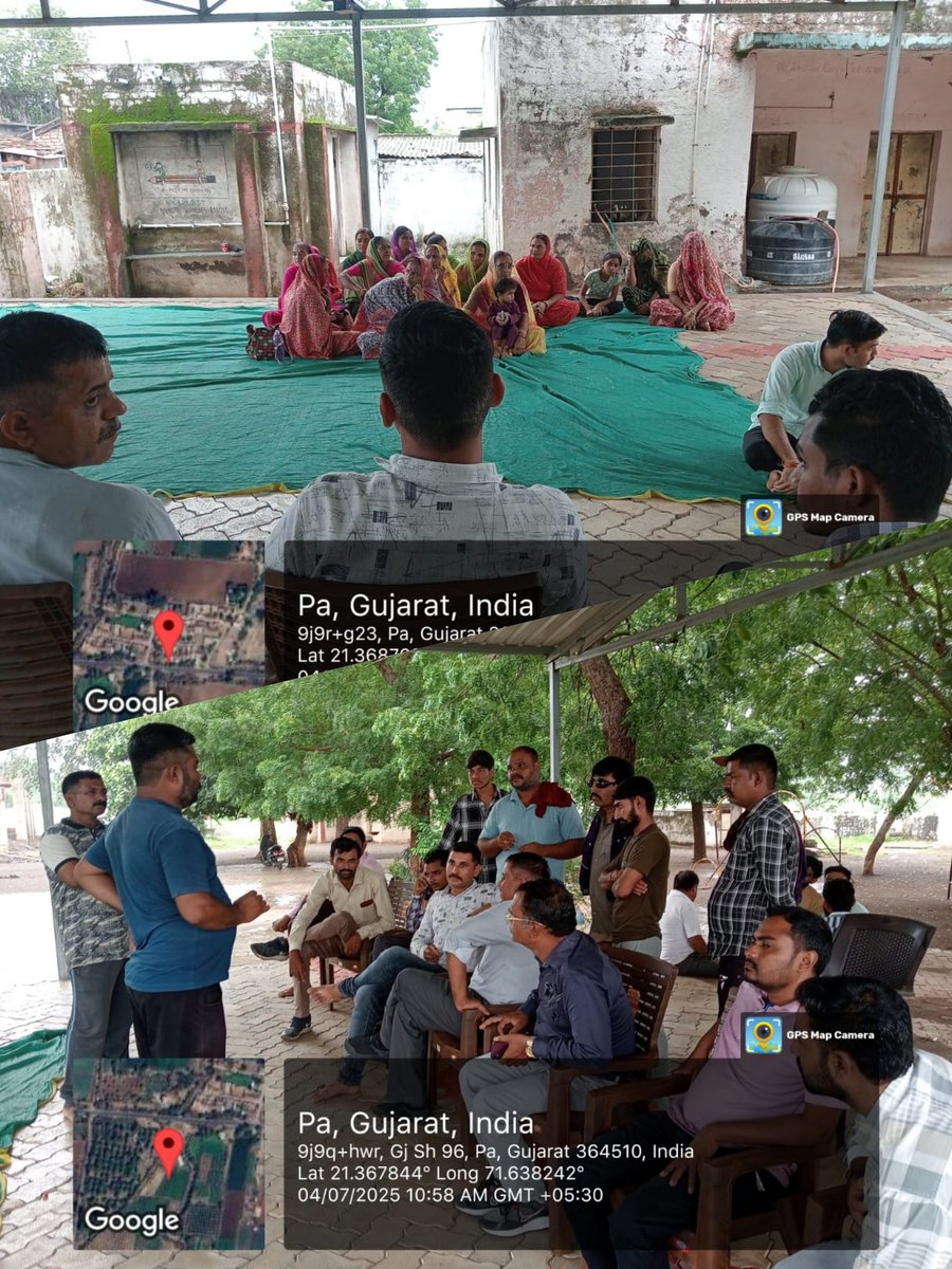 આજ઼ રોજ જેસર તાલુકાના પા ગામે સરકારી પ્રાથમિક શાળા-પા સામાજિક ઓડિટ ગ્રામ સભા