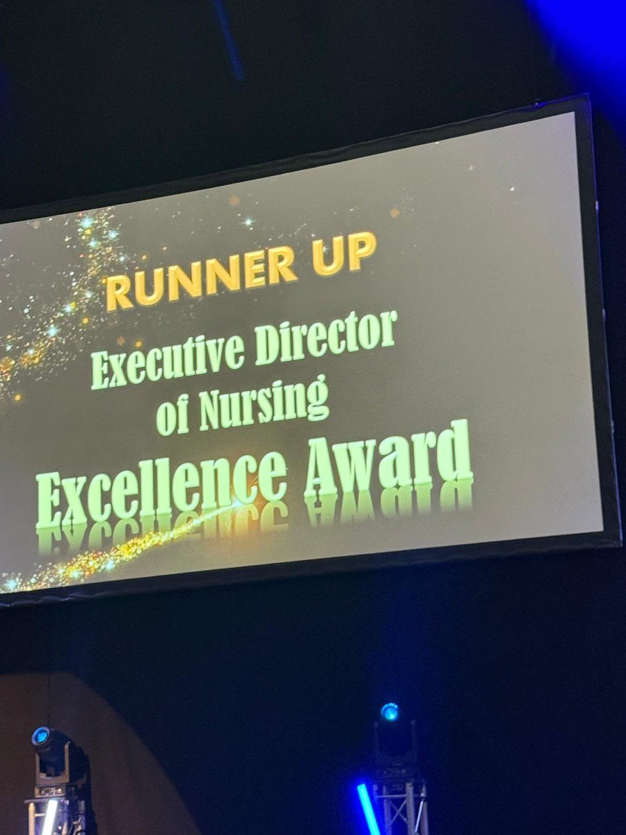 Absolutely stunned and blown away to be runner up and receive an Executive Director of Nursing Excellence Award at this year’s Nursing &amp; Midwifery Conference.  Thank you <a href="/AneurinBevanUHB/">Aneurin Bevan University Health Board</a>
