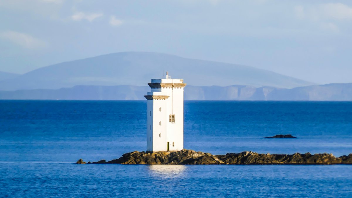 A blink of summer in Port Ellen on Tuesday and Wednesday.