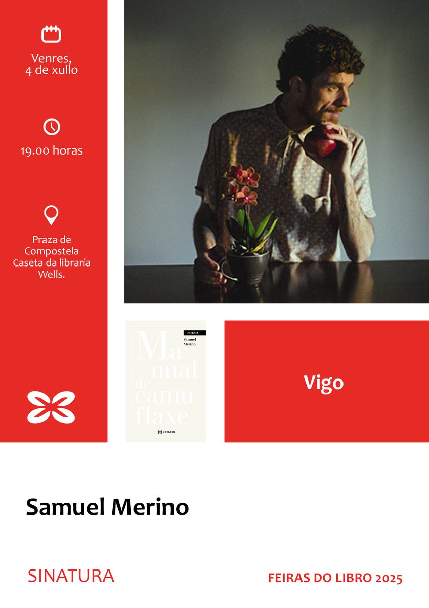 Non tes plan para hoxe? Se estás por Vigo podes ir á feira do libro. Estas son as actividades que che recomendamos 👇