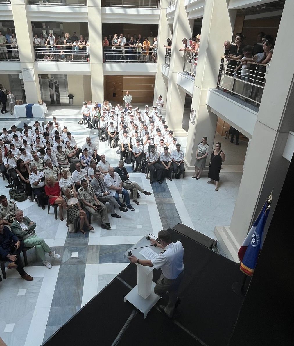 519eRt's tweet image. Retour en images sur la remise de diplômes des cadets de La Défense du Var mercredi à Toulon #lienarmeenation #cadetsdeladefense #519ert