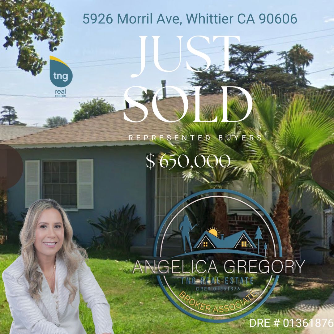 Gregory_Team's tweet image. Congratulations to the Zuniga Family on acquiring their  new home in the city of Whittier,CA! I understand that this escrow process was lengthened due to a tenant situation, but it was definitely worth the wait.