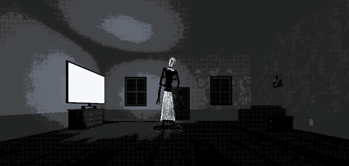 What's going on...?

Art made by <a href="/ThiagoMAcqua/">Thiago M. Acqua</a> 
#GhostGame #conceptart #horror