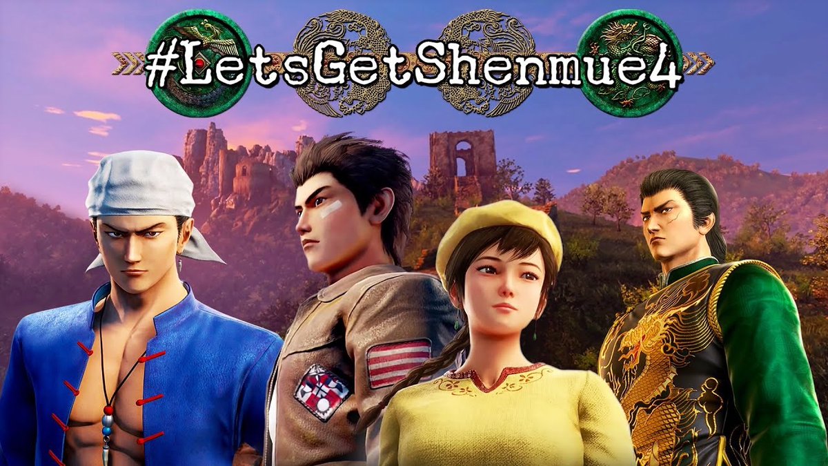 zozbloushi's tweet photo. #LetsGetShenmue4 https://t.co/PnnkKC6Yks