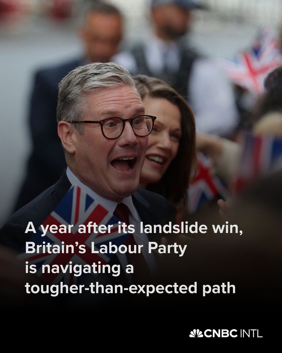 Labour won the 2024 election with a landslide victory, but the party’s first year in power has been marked by notable wins and losses.

Read Ritika Gupta’s article for more: cnb.cx/3GttHrt