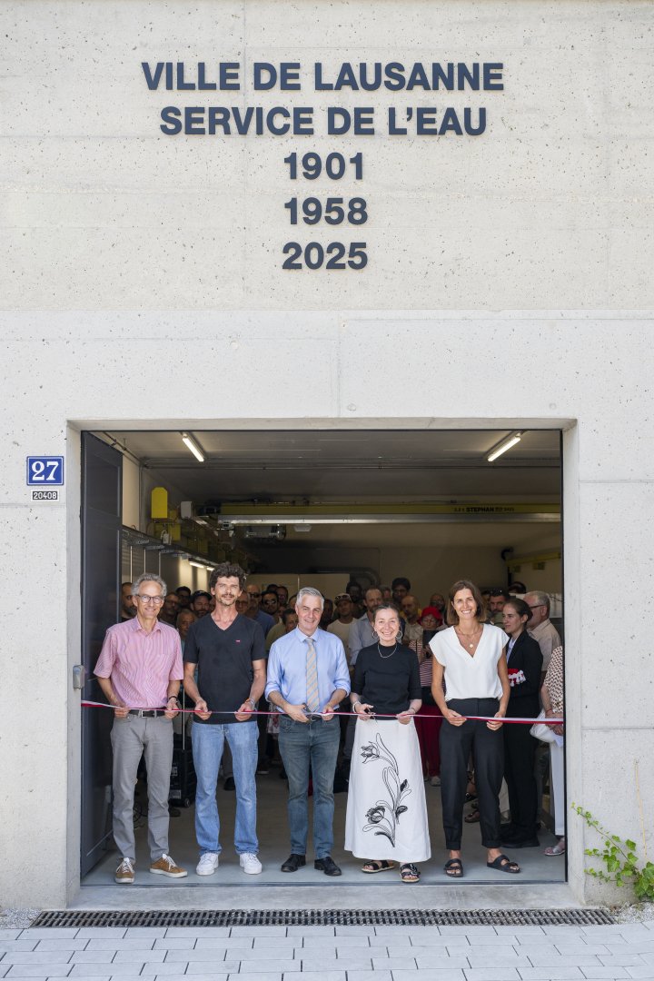 Mise en service du réservoir d'eau de Montalègre: modernisation achevée et création d’un nouvel espace vert
📍 chemin de Bellevue

Infos : lausanne.ch/apps/actualite…