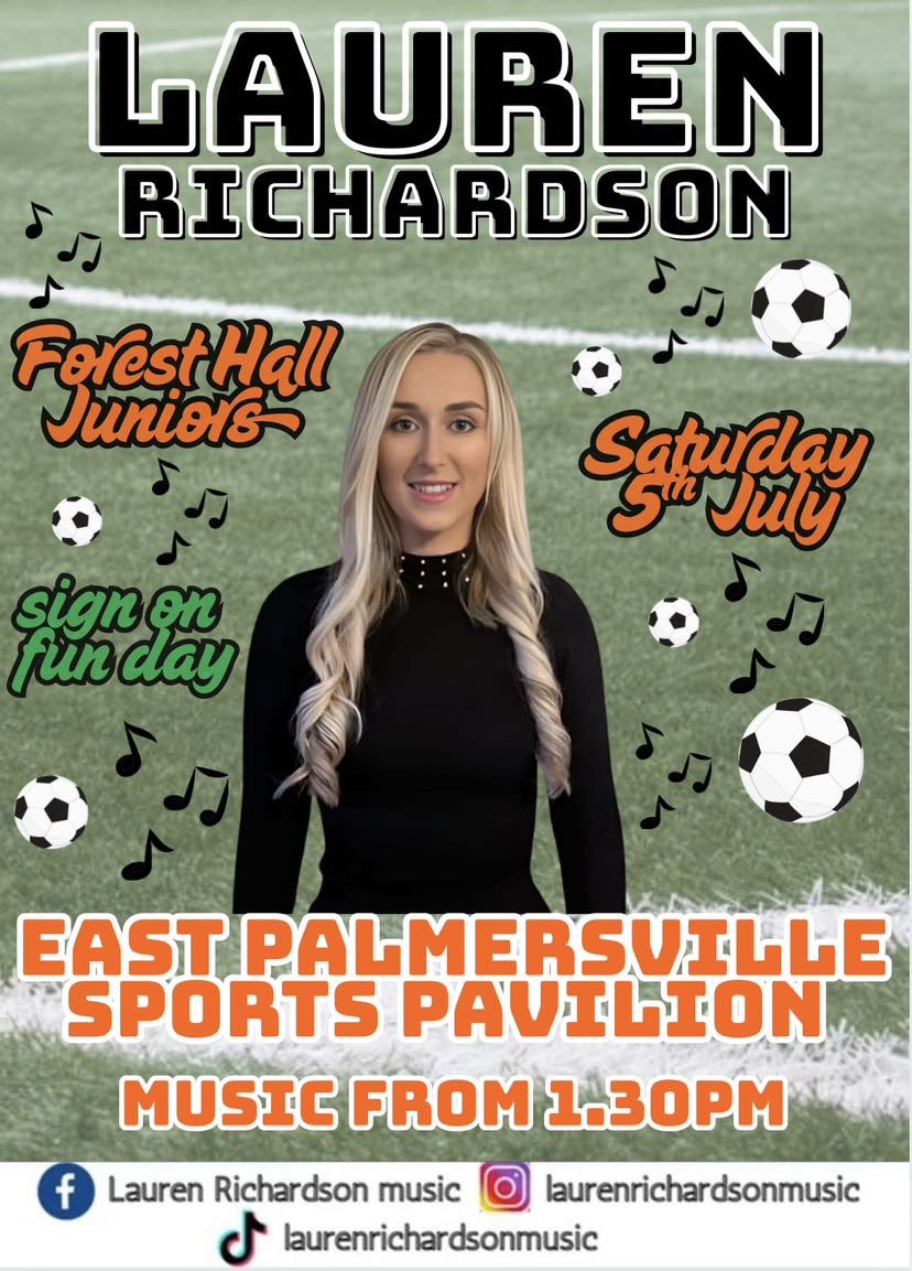 Join us from 12 tomorrow
Sat 5th July
Live entertainment from Local talent Lauren, tombola, raffle, beat the keeper, bouncy castle, bar open
FREE entry
All welcome 🤗