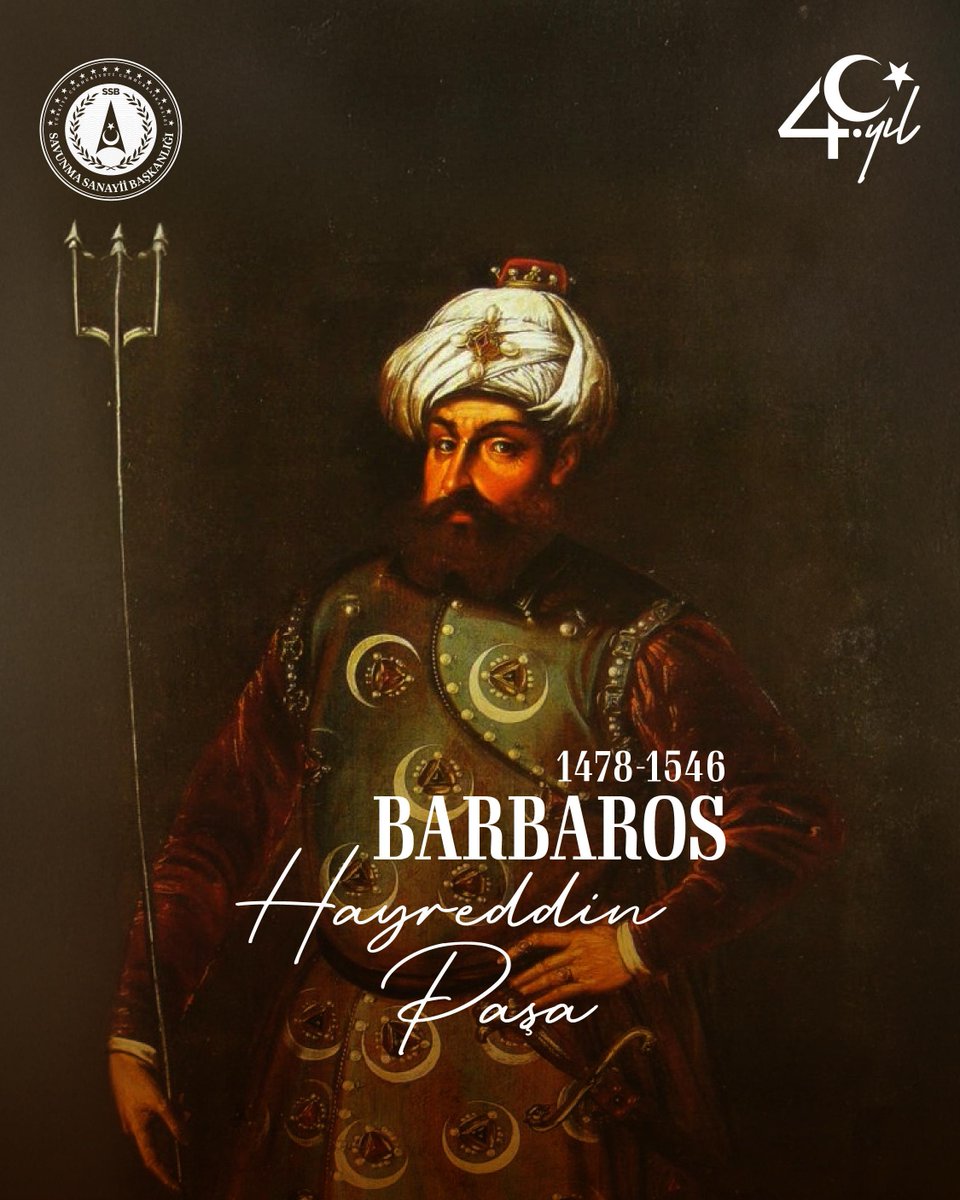 Cesaretiyle çağlara ilham veren, vizyonuyla denizlere yön veren Barbaros Hayreddin Paşa’yı rahmet, minnet ve şükranla anıyoruz.

Barbaros’un Rotasından Mavi Vatan’a…