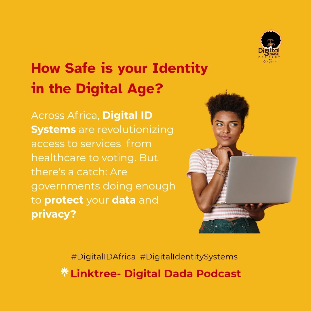 Ddadapodcast's tweet photo. Across Africa, Digital ID systems are revolutionizing access to services. Our soon to be launched report dives into data protection practices in Kenya,Nigeria, Ghana, Senegal,Tanzania & Uganda. Stay tuned for the eye-opening findings.
#DigitalIDSystems
https://t.co/YPdIeFCwFF https://t.co/NqvQEjyGLS