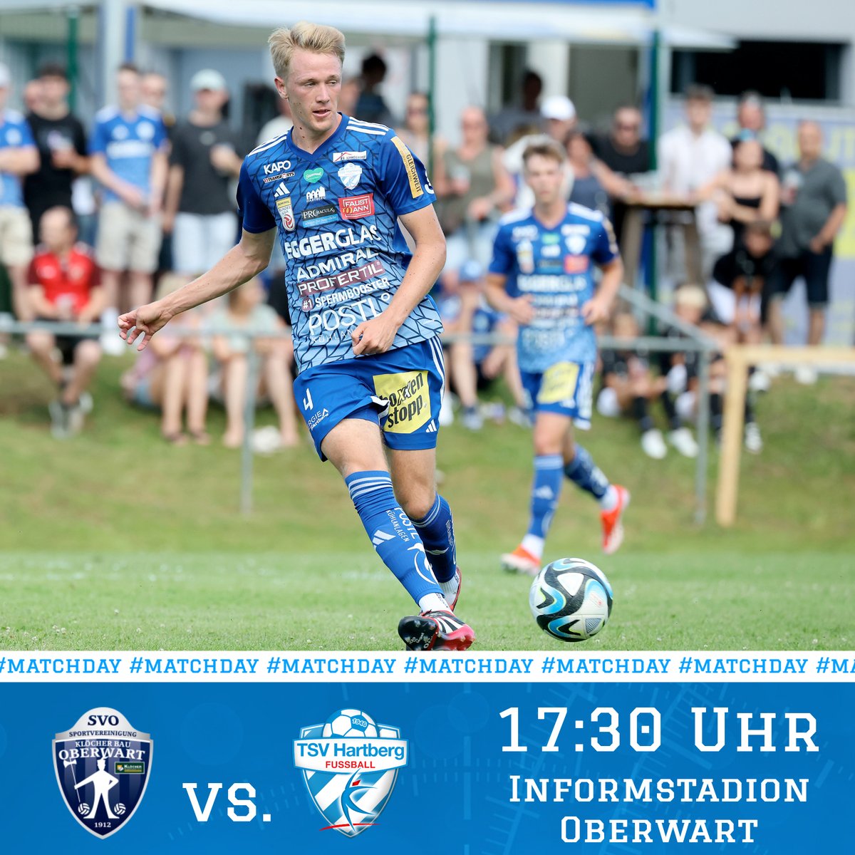 tsv_hartberg's tweet image. Unsere Mannschaft testet heute bei den burgenländischen Nachbarn in Oberwart. 🫱🏽🫲🏻
Ankick im Informstadion gegen den Regionalligisten ist um 17:30 Uhr.
#preseason #forzatsv #nevergiveup