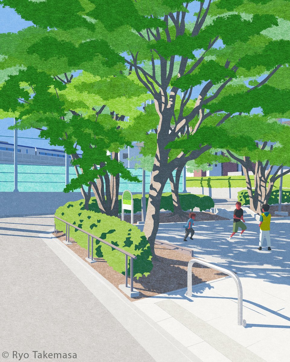 takemasaryo's tweet image. Cover illustration for Quarterly Magazine Musashino, Summer 2025 issue.
武蔵野市の季刊誌『季刊むさしの』2025年夏号の表紙イラストレーションを担当しました。
View on Behance: behance.net/gallery/229598…