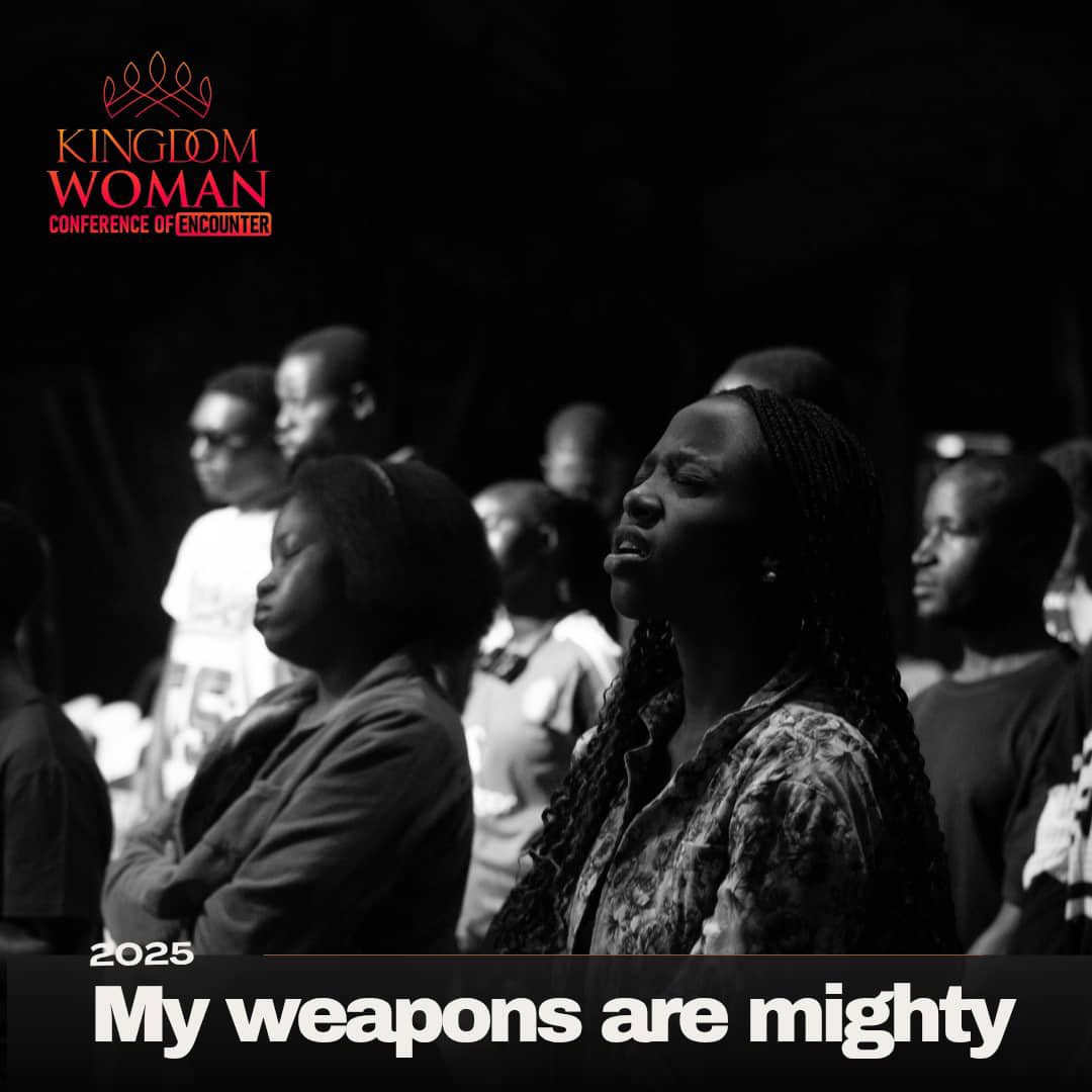 For our weapons of warfare are not carnal but mighty through God to the pulling down of strongholds. 

#KingdomWomanConference
#Encounter
#ThisJuly
