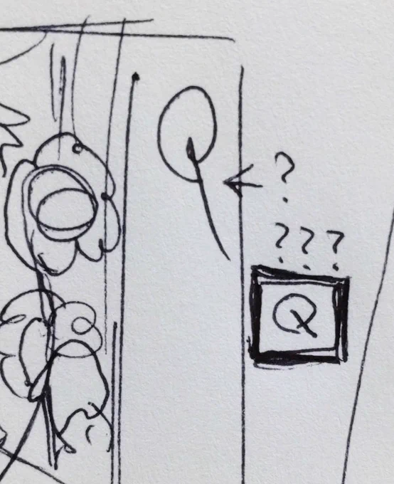 昨日のラフ画から一夜明けて。
風船でも飛んでたか?木でも生えてたか?何を思って描いたよ自分???
と思っていたら

<<< Q >>>

Queen
#wip 