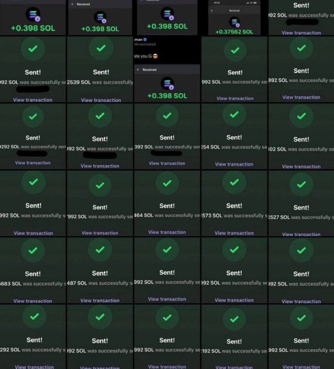 First 500 Solana wallets gets a guaranteed FREE SOL (yes, for real)

Drop your $SOL address 👇🏻

💟 &amp; 🔁 + Follow 🔔

Check your wallet in 24 hours

Must join TG (pinned tweet) &amp; show proof