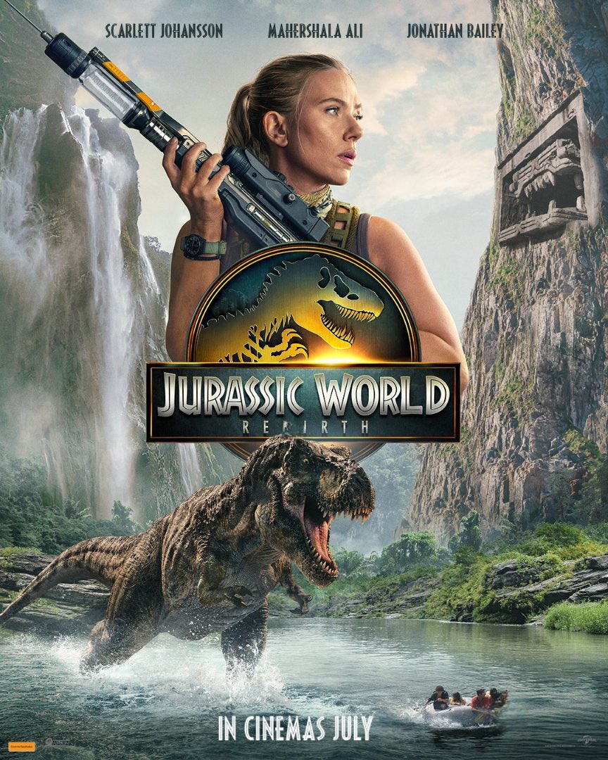 #JurassicWorldRebirth is a technical beast - Visually STUNNING.

Sound design is next level – every roar hits hard!

Completely Entertaining 🦖🦕