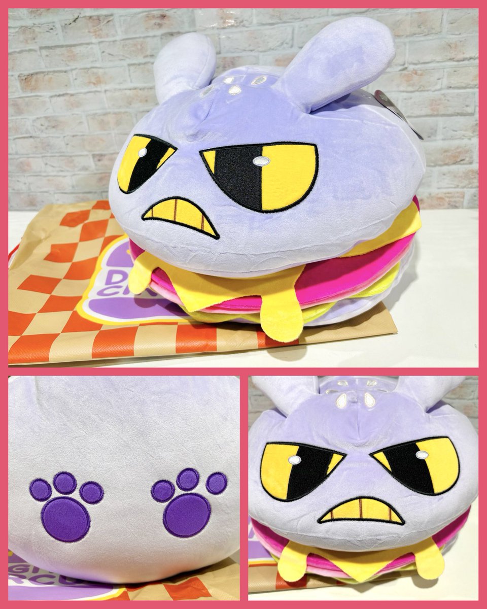 ジャックスバーガーぬいぐるみ インフォレンズギークショップ池袋パルコ店 (@igs_ikebukuro